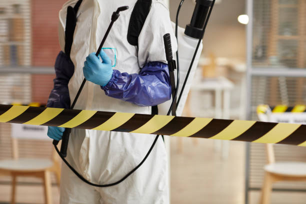 Professional Biohazard technician working in Forest, IN